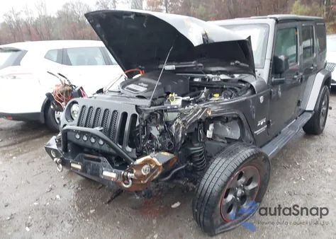 2017 Jeep Wrangler Unlimited Sahara from USA, damaged, VIN 1C4BJWEG0HL544927